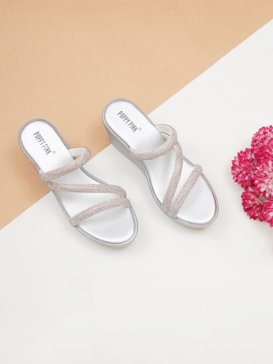 Women Embellished Strappy